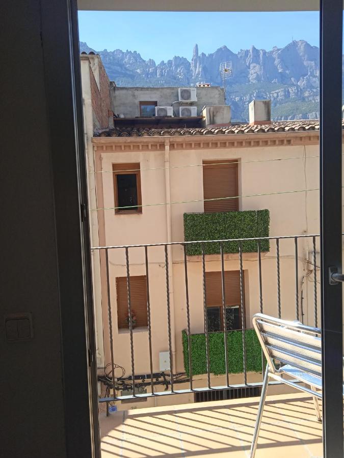 Piso Con Desayuno Incluido Y Vistas A La Montana. Apartman Monistrol de Montserrat Kültér fotó